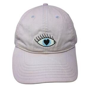 Eye Slideback Baseball Hat Purple One Size Adjustable Embroidered Harding Lane